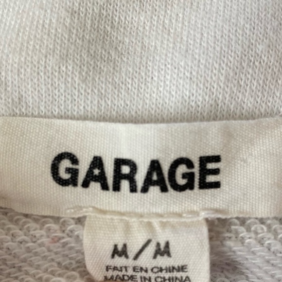 Garage 1/4 Zip up Pullover sweatshirt Women’s Size M - Picture 5 of 5